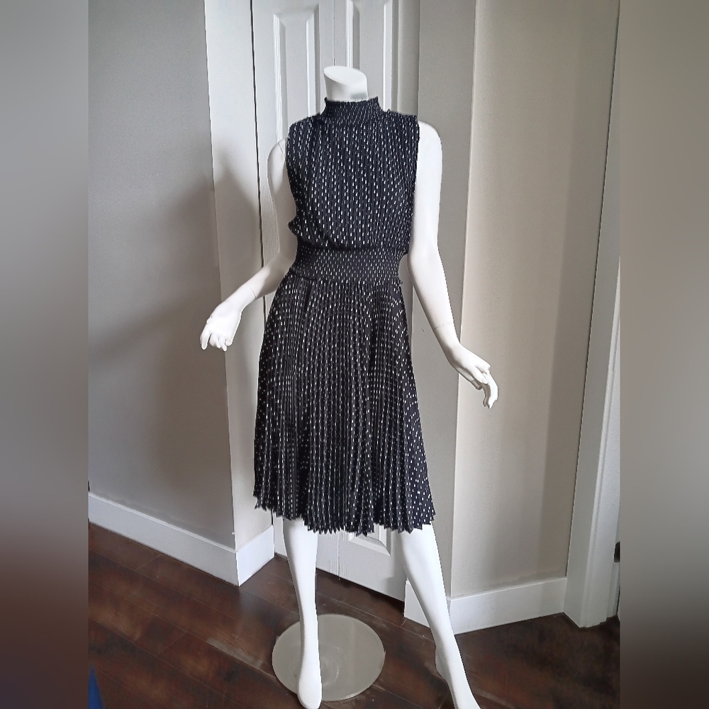 Black and White Polka Dot Dress
